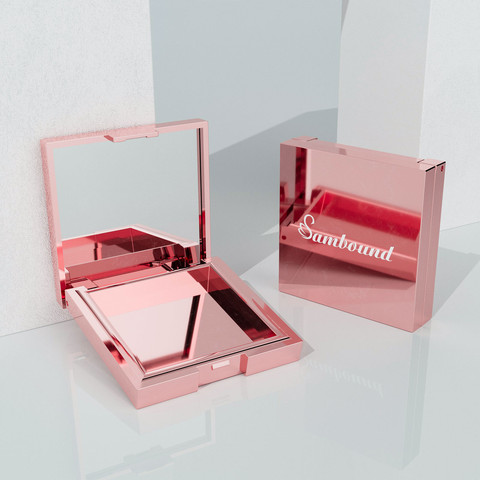 單色多種內(nèi)格腮紅空盒