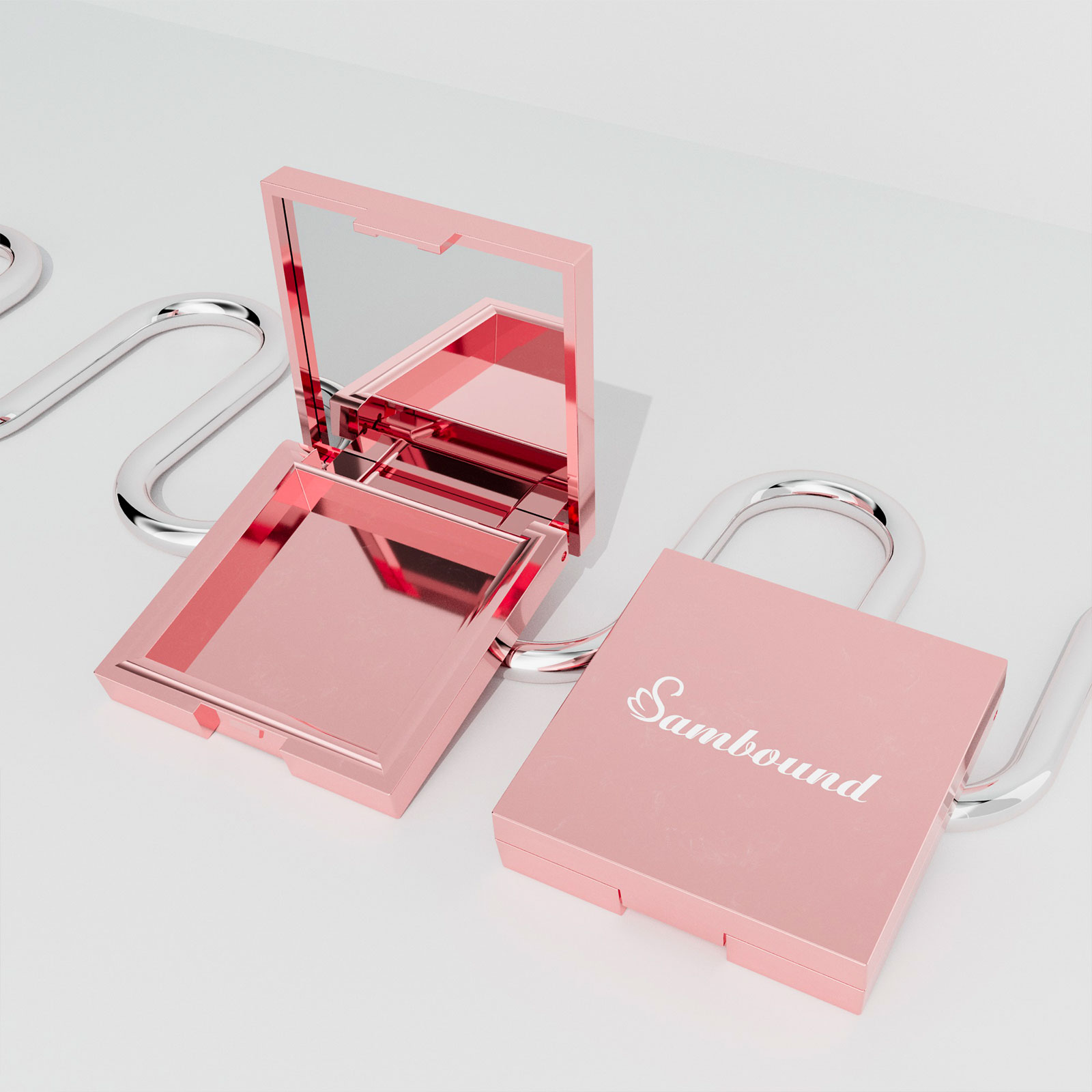 單色多種內(nèi)格腮紅空盒